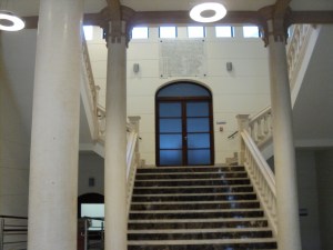 Consejería de Hacienda, vestíbulo
