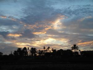 Ocaso o salida del Sol