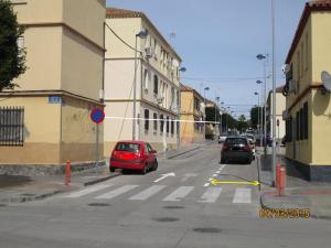 Aparcamientos en calle Pavía